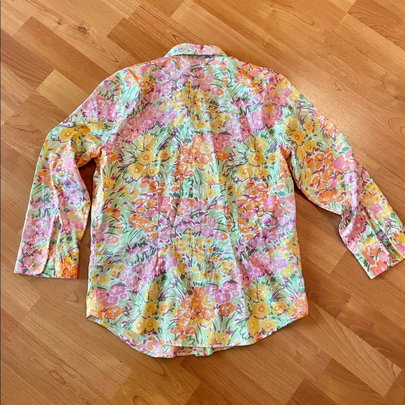 Lauren Ralph Lauren Floral Button Down - Picture 4 of 4